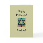 Happy Passover!-Shalom-Star of David Cards