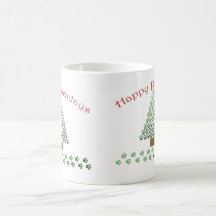 happy pawlidays copy1 mug