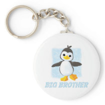 Happy Penguin Big Brother Keychain