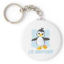 Happy Penguin Little Brother Key Chain