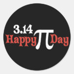 Happy Pi Day 3.14 - March 14th Round Sticker
