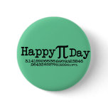 Happy Pi Day Button