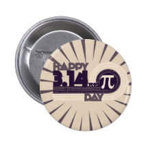 Happy Pi Day Buttons