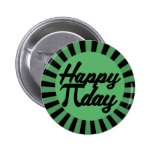 Happy Pi Day Pinback Button