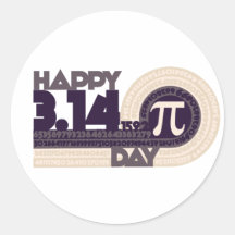 Happy pi Day Sticker