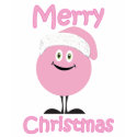 Happy pink ornaments wishing you merry christmas t-shirts