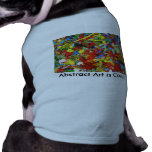 HAPPY PLACE -  Abstract Art is Cool! Dog T Shirt