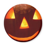 Happy Pumpkin Refrigerator Magnet
