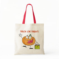 Happy Pumpkin Trick or Treating bags