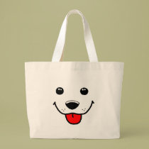 Happy Puppy Face bags