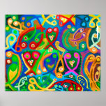 HAPPY Rain Dancing Posters
