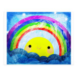 Happy Rainbow Postcard