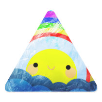 Happy Rainbow Stickers