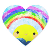Happy Rainbow Stickers