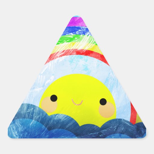 Happy Rainbow Stickers