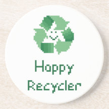 Happy Recycler Coaster
