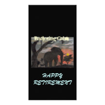 Happy Retirement Enclosing Calm Picture Card