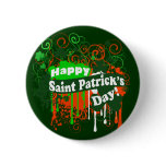 Happy Saint Patricks Day buttons