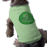 Happy Saint Patricks Day pet clothing
