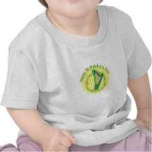 Happy Saint Patrick's Day Harp and Wreath Shirt