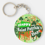 Happy Saint Patricks Day Key Chains