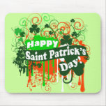Happy Saint Patricks Day mousepads