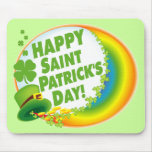 Happy Saint Patrick's Day! mousepads