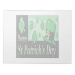 Happy Saint Patricks Day Note Pad