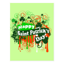 Happy Saint Patricks Day Post Cards