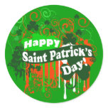 Happy Saint Patricks Day stickers