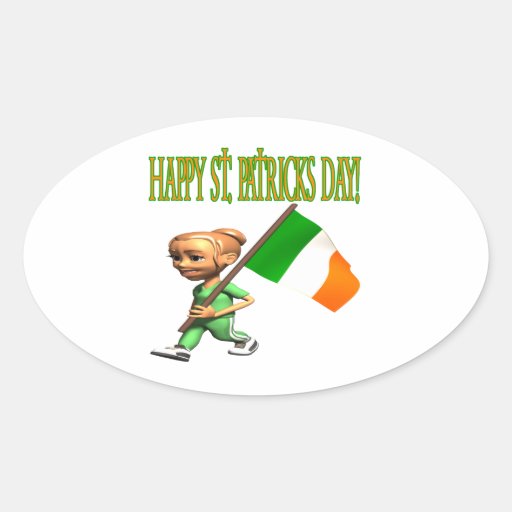 Happy Saint Patricks Day Stickers