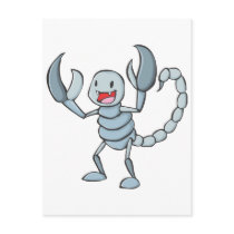 Happy Scorpion Insect Cartoon