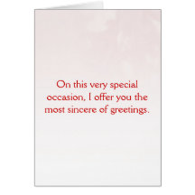 Happy shallow interpretation of romance day greeting card