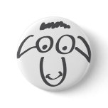 happy sheep pin