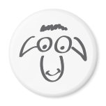 happy sheep fridge magnets