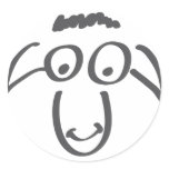 happy sheep stickers