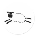 Happy Sheep stickers