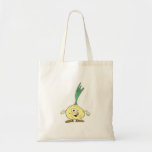 happy silly onion cartoon tote bags