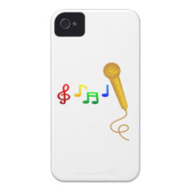 Happy Singing Music Karaoke iPhone 4 Case