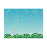 Happy Skies postcard