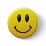 Happy Smiley Face Button