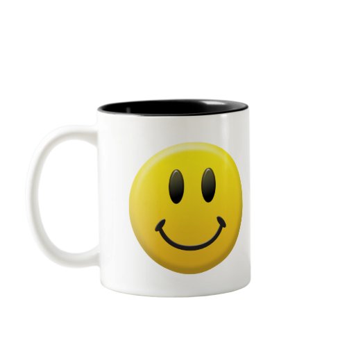 Happy Smiley Face zazzle_mug