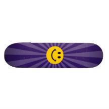 Happy Smiley Face Skate Board Deck