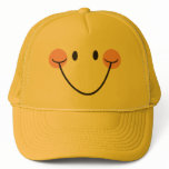 Happy smiley yellow hat