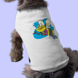happy smiling cartoon bee pet clothing