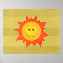 Happy Smiling Sun posters