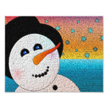 Happy Snowman Photo