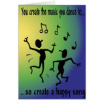 Happy Song Card