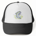 happy splashing baby dolphin hats