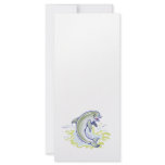 happy splashing baby dolphin rack cards